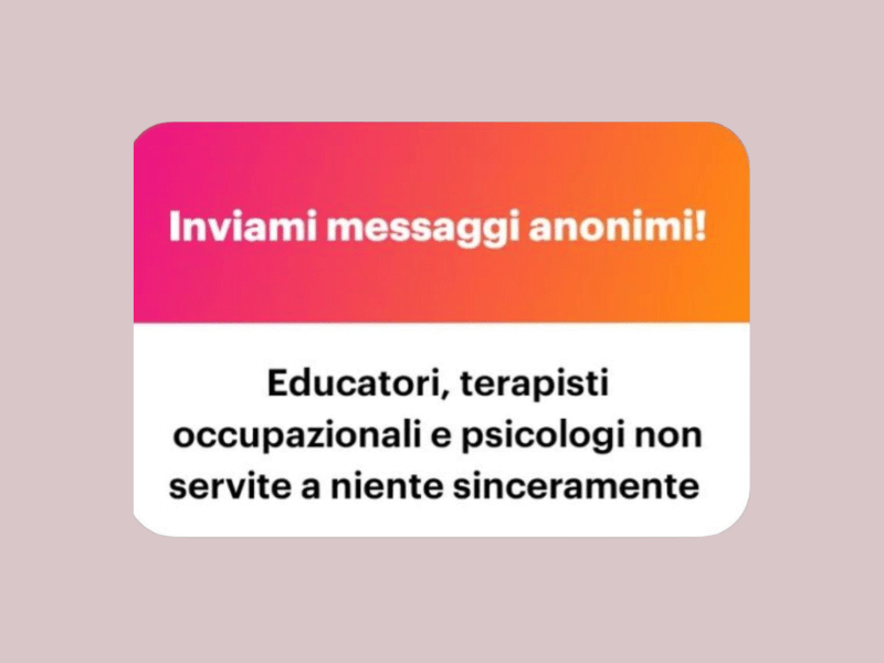 Educatori, non servite a&nbsp;niente!